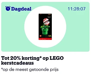 Dagdeal Bol - Korting op LEGO cadeaus 🎁
